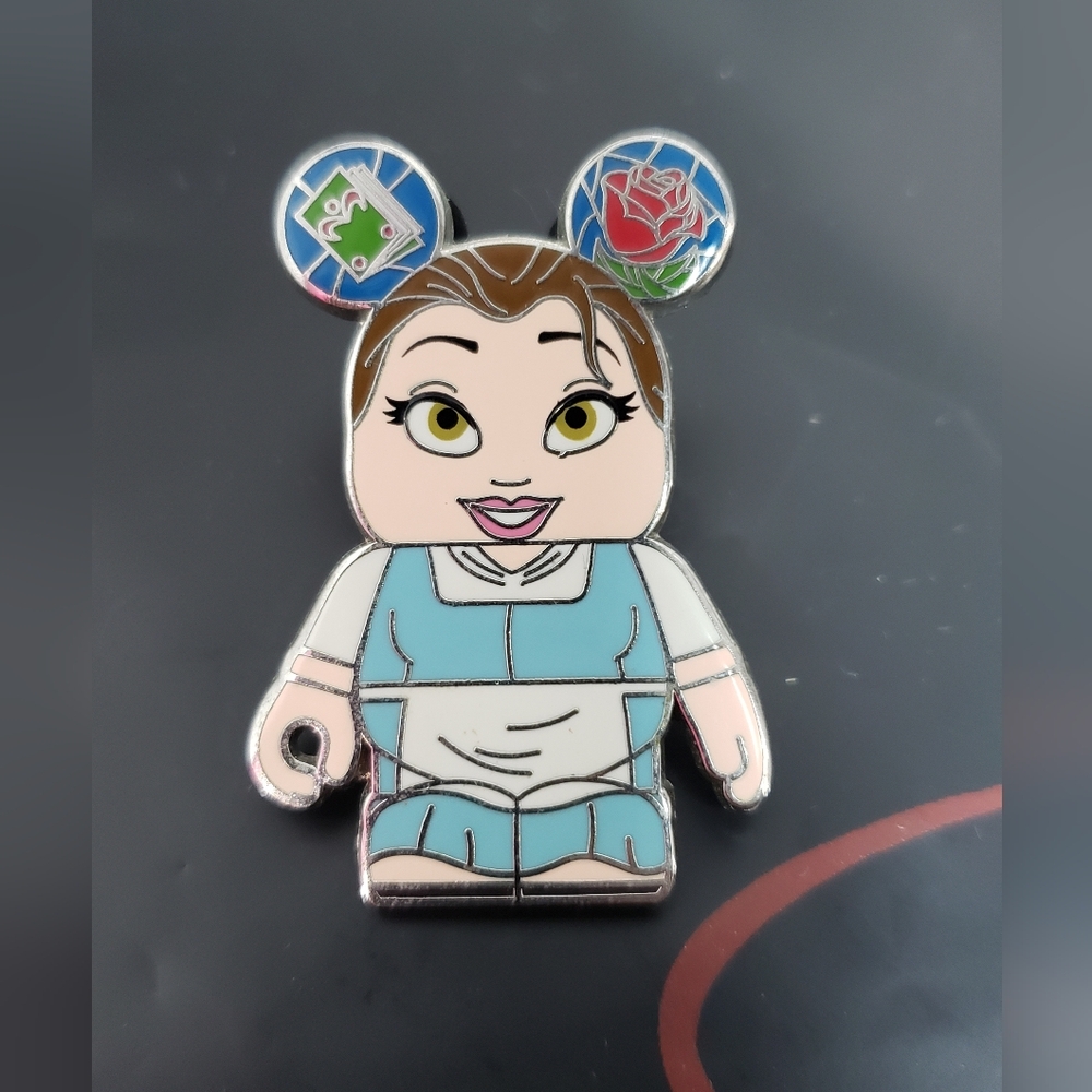 2013 Disney Parks Vinylmation Enamel Pin – Belle – Pre-Owned